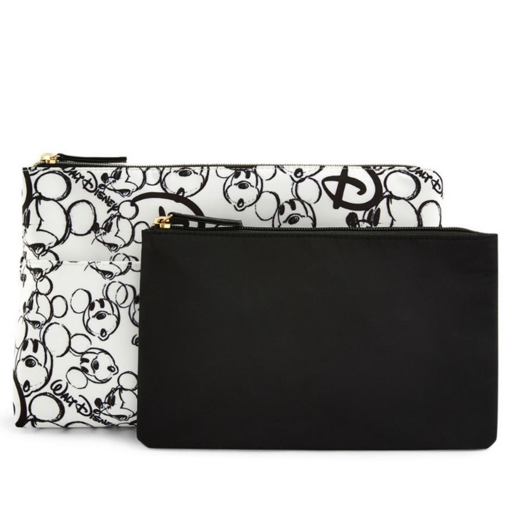 💗🧡NWT!!! Nylon Disney Mickey 2-In-1 Washbag Set